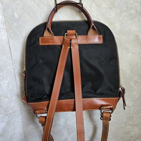 Dooney & Bourke Black and Brown Backpack main image 10